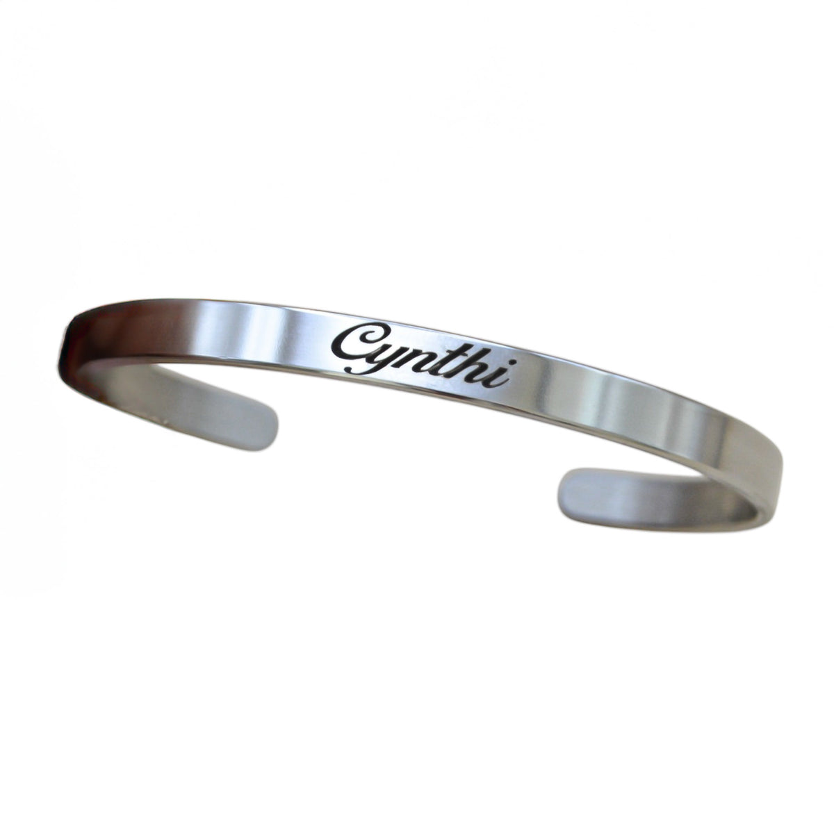 Brazalete personalizado ajustable - Acero inoxidable