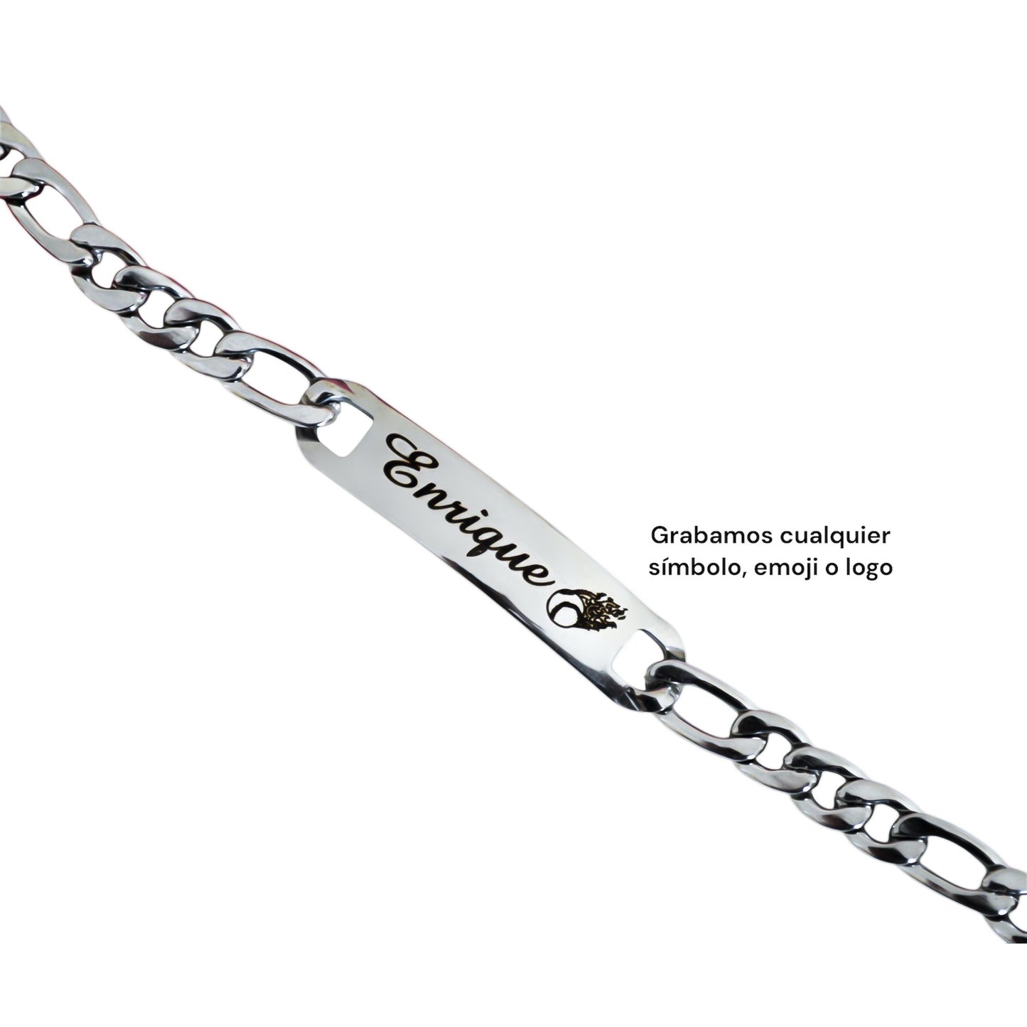 Dúo de esclavas personalizadas - Acero inoxidable
