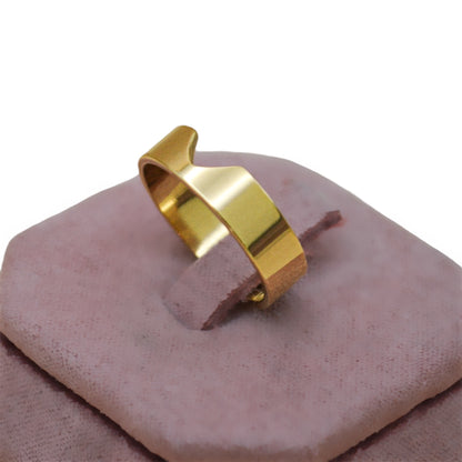 Dúo anillos love - Acero inoxidable