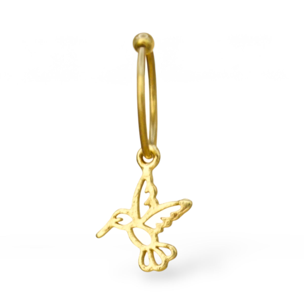 Piercing colibrí mini contorno