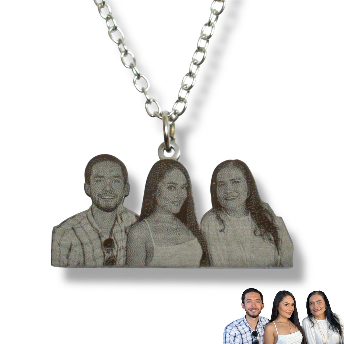 Collar silueta real - Foto especial