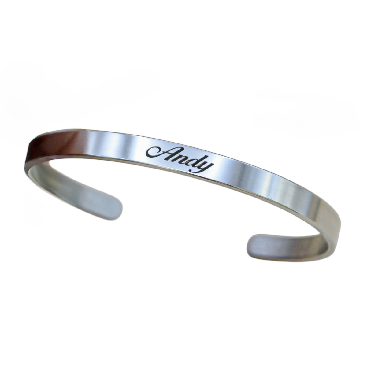 Brazalete personalizado ajustable - Acero inoxidable