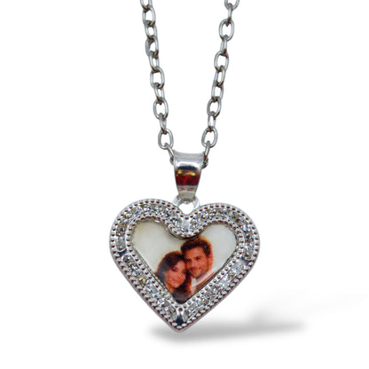Collar recuerdo eterno - Plata .925 (Corazón)