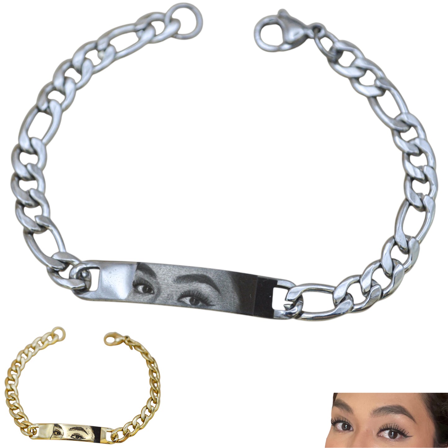 Esclava personalizada con mirada - Acero inoxidable
