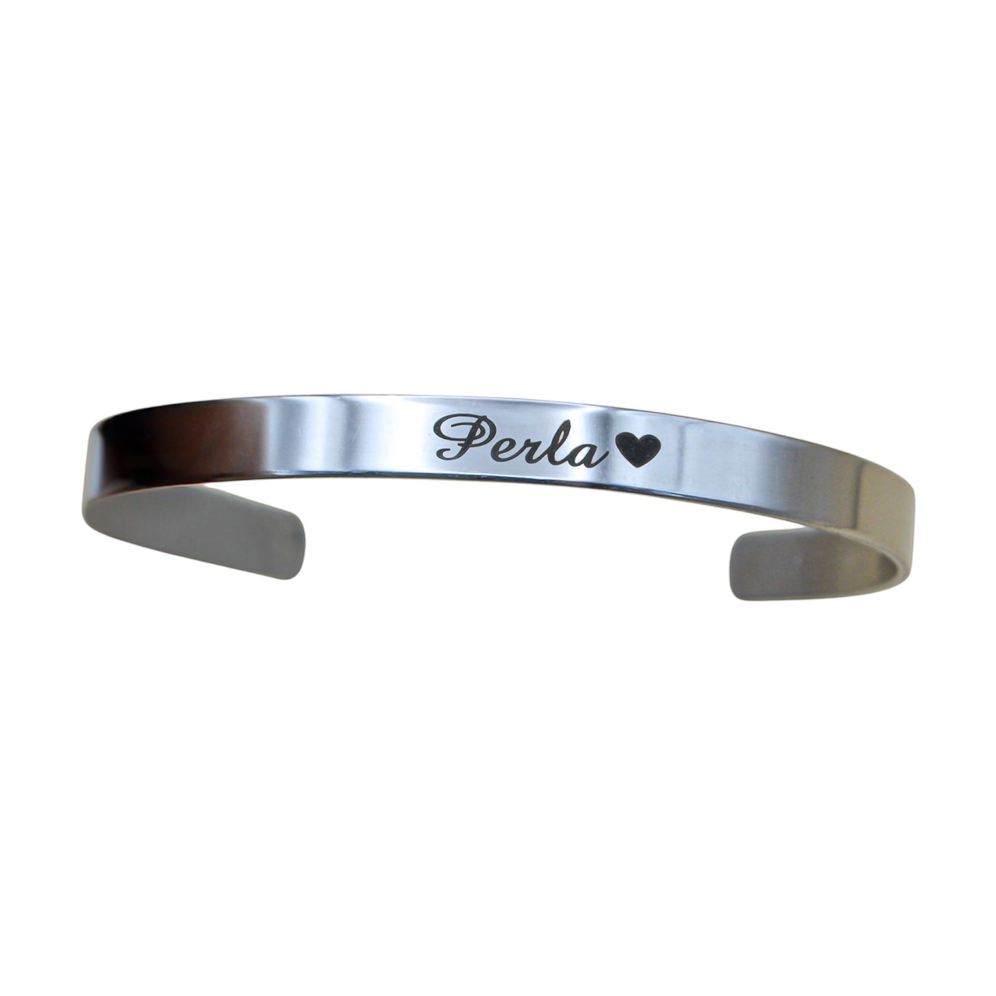 Brazalete personalizado ajustable - Acero inoxidable