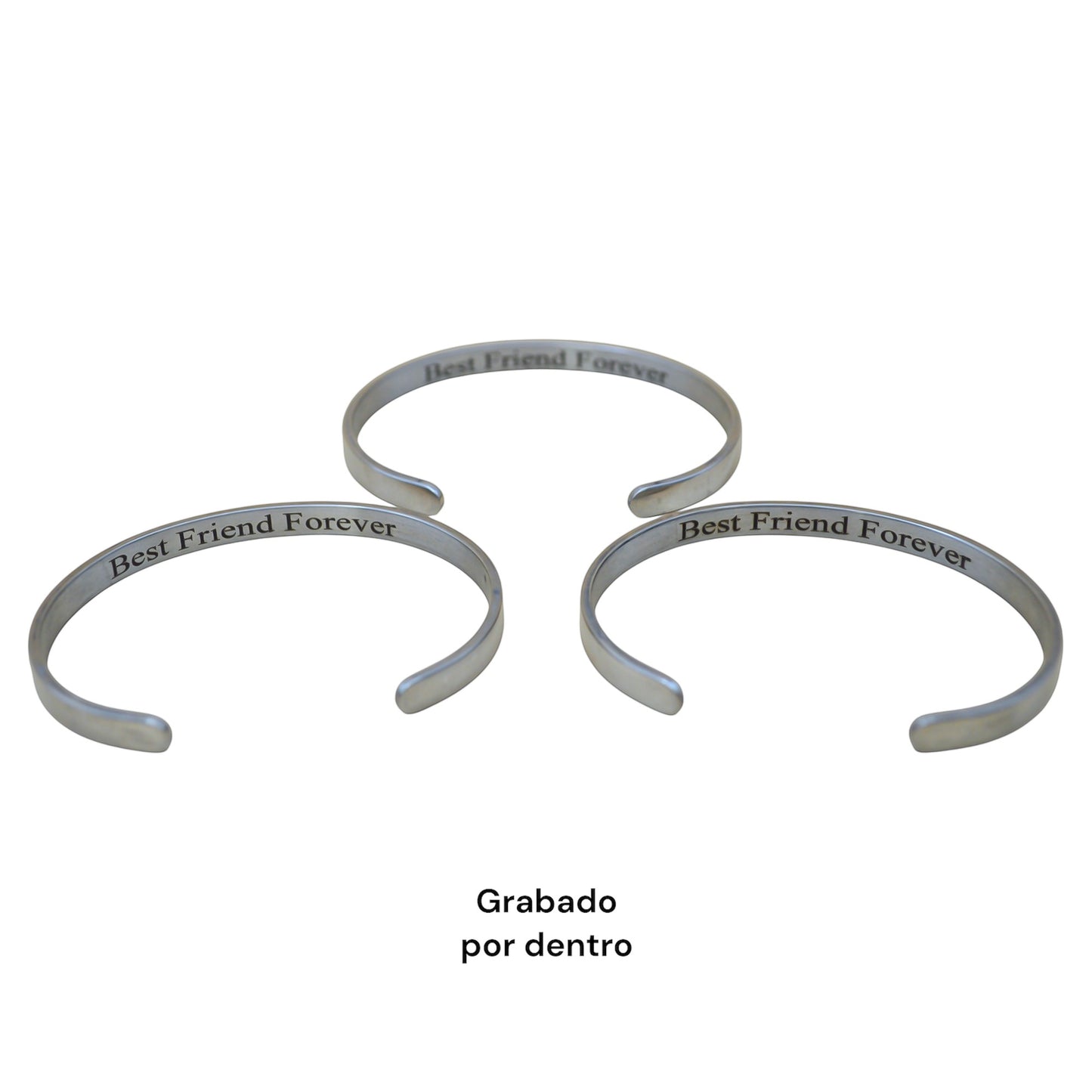 Brazalete personalizado Spotify ajustable - Acero inoxidable