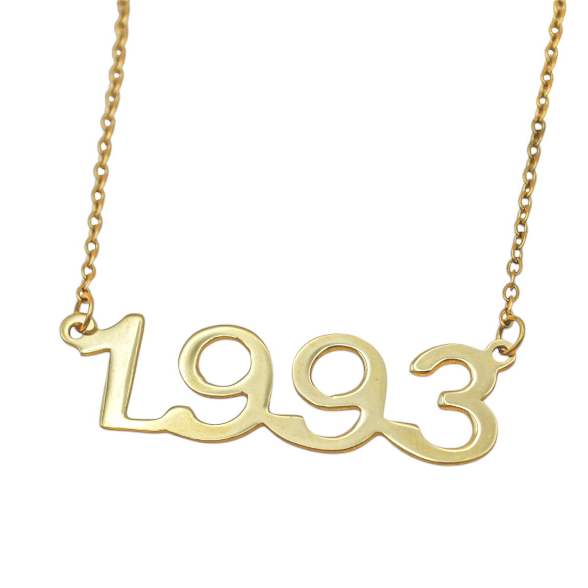Collar personalizado con año