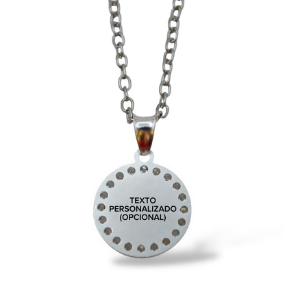 Collar recuerdo eterno - Plata .925 (Círculo)